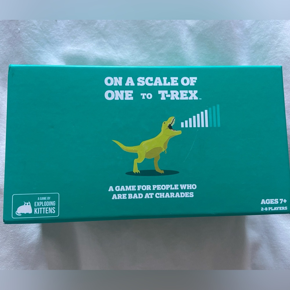 On a scale of one to t rex